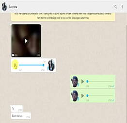 Tanynha peituda ficou famosa em cachoeira do sul graÇas a conversa no whatsapp  | caiu caindo |caiu